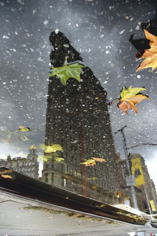 New York - Flat Iron under leave